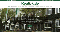 Desktop Screenshot of koalick.de
